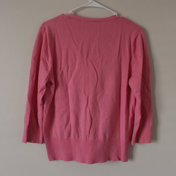 Jones New York Pink Cardigan - Picture 5 of 5